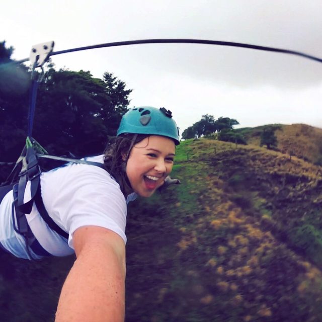 image of student studying abroad