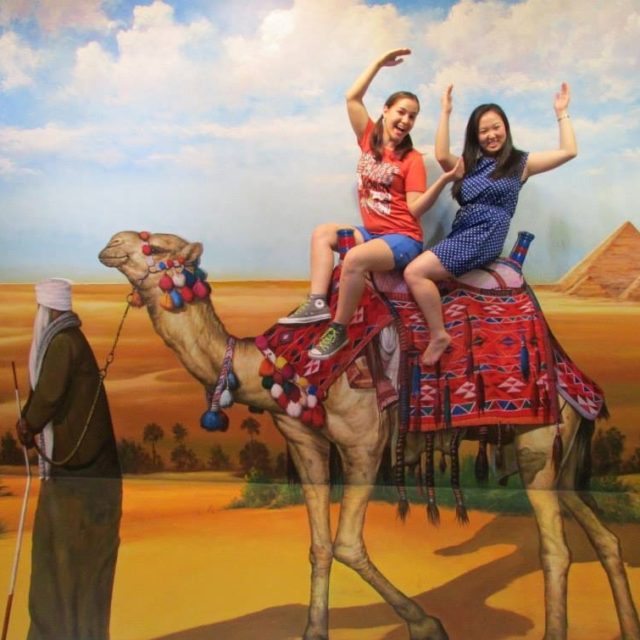 image of students studying abroad