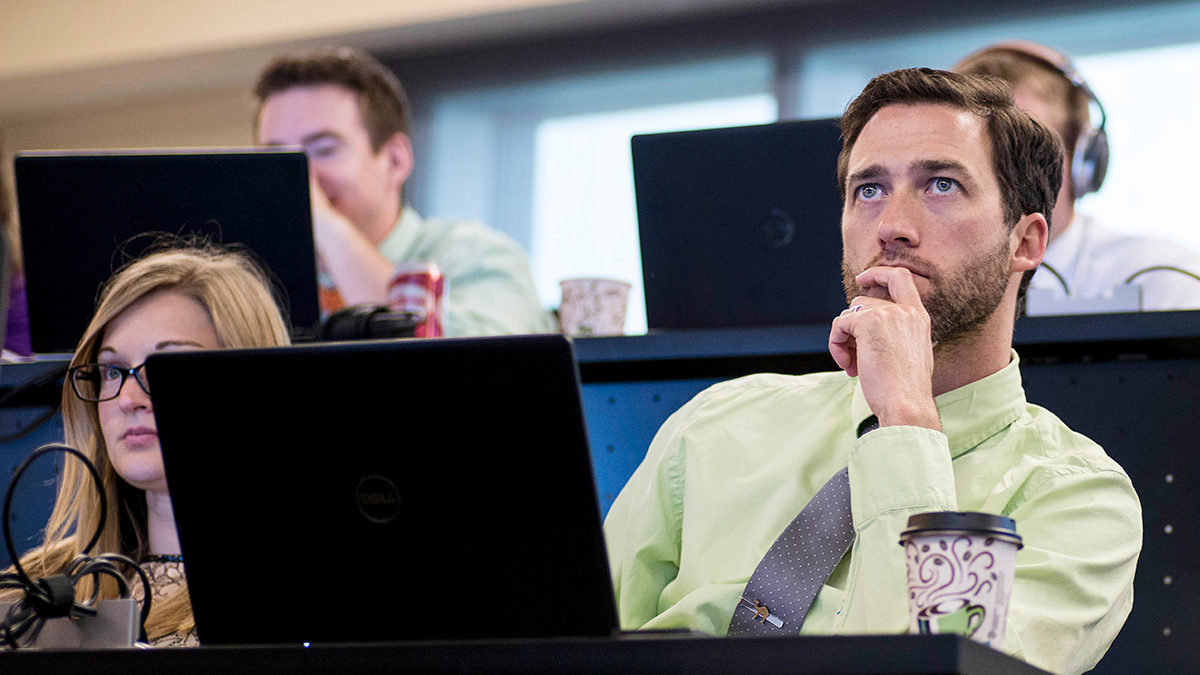 image of student in classroom