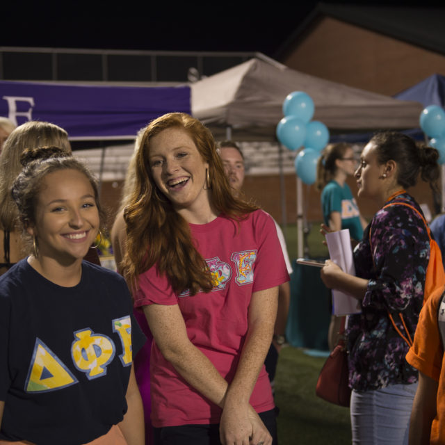 image of students smiling
