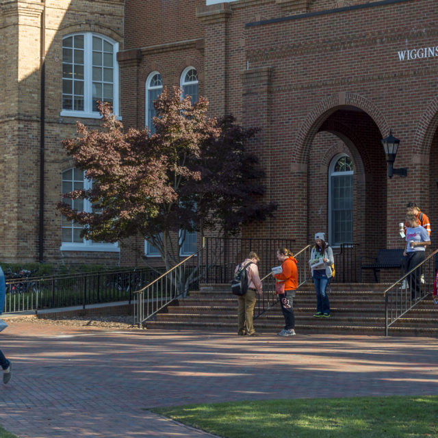 image of students at library
