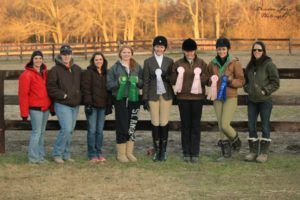 Club Equestrian team photo