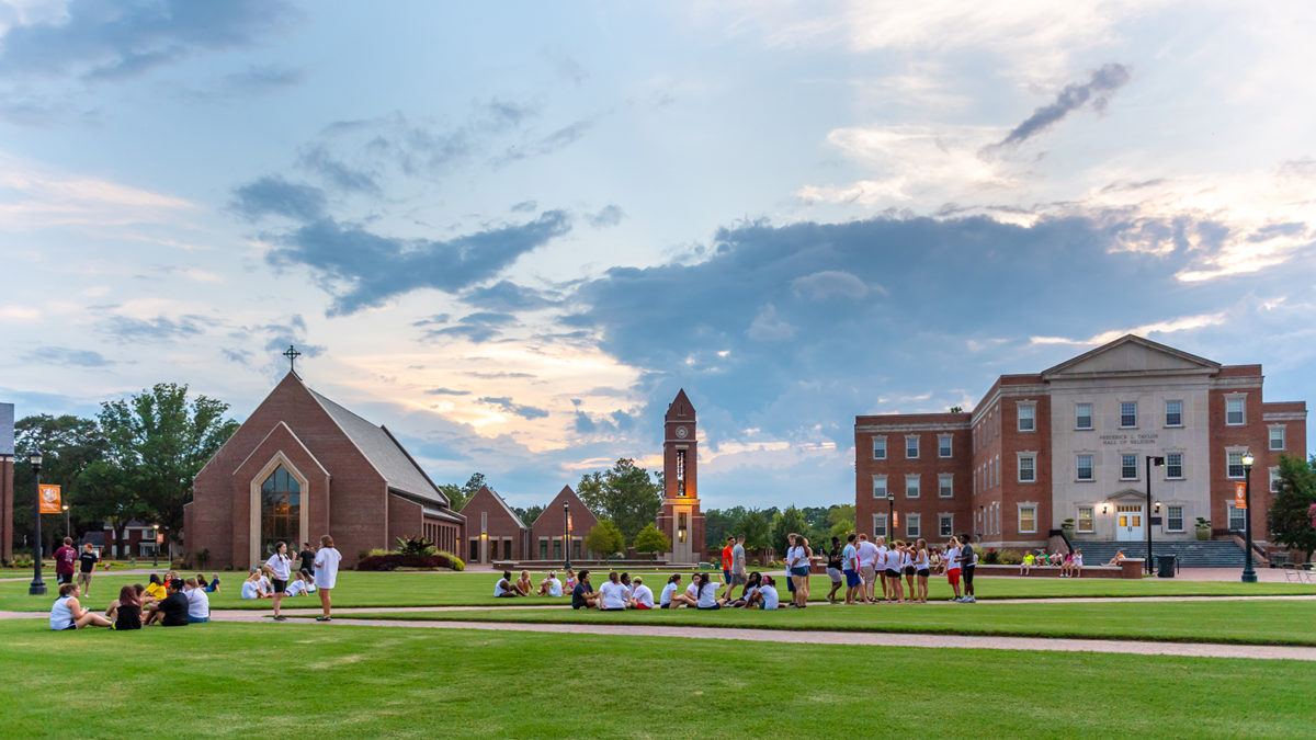 view of campus