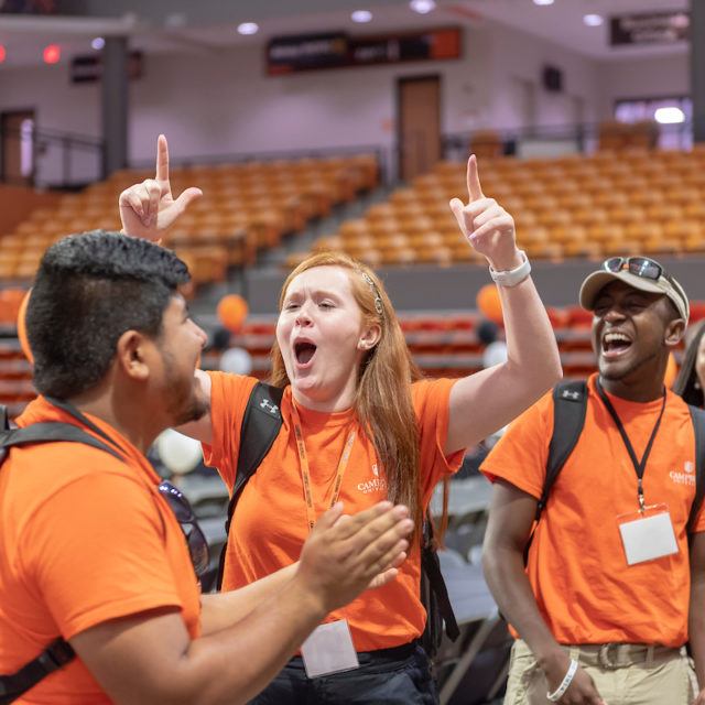 image of orientation leaders