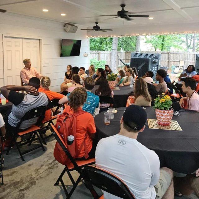 CYTI dinner at the Creeds