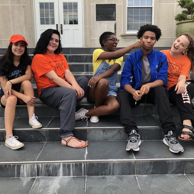 CYTI participants having fun