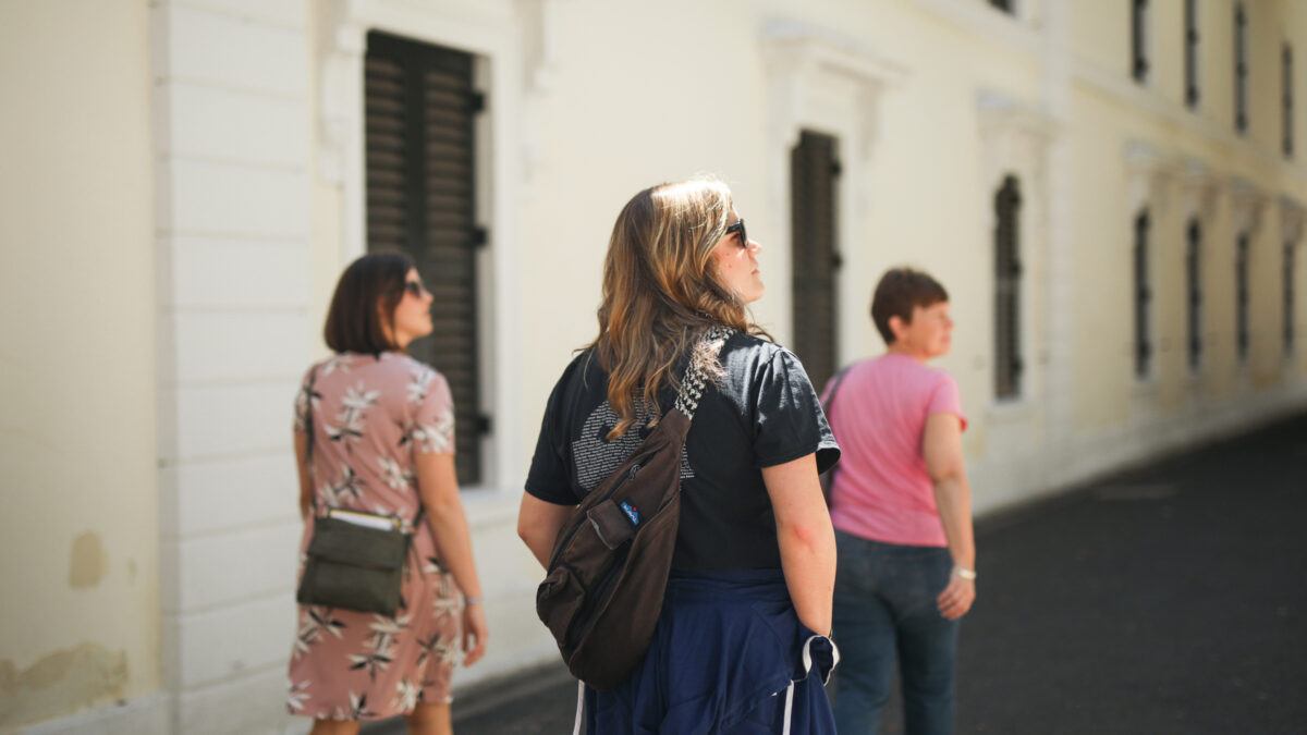 students on spiritual life trip tour