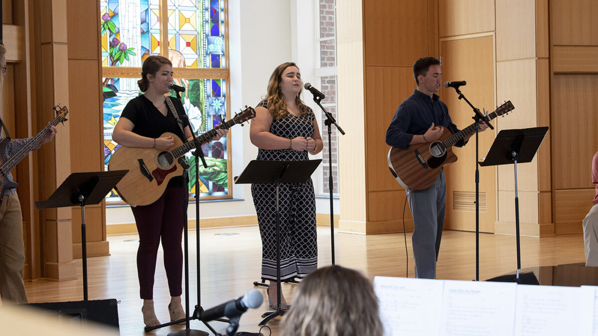 CU Welcome Back Week Freshman Worship