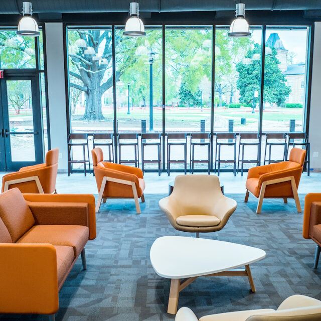 image of study space at Student Union