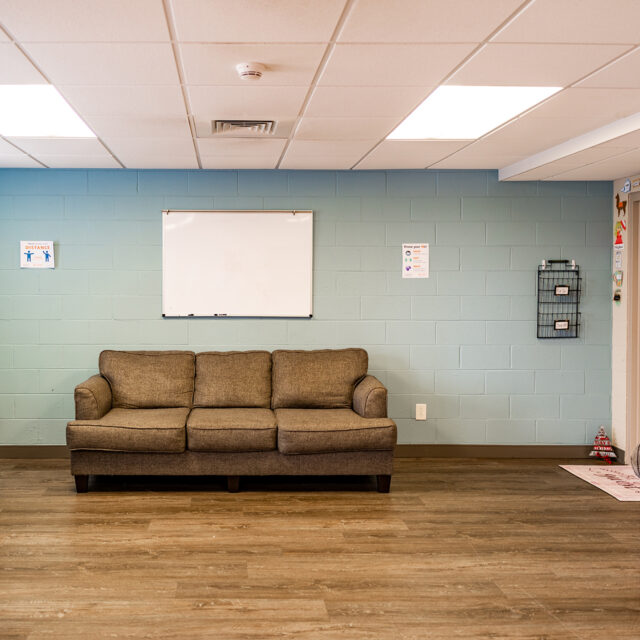 Image of Small Hall lounge including three comfortable sofas