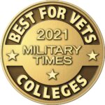 Military Times: Best For Vets Colleges 2021 logo