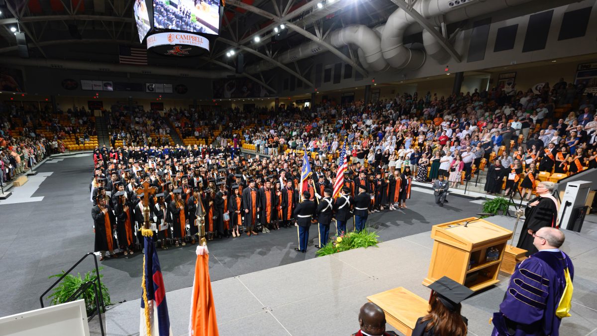 Campbell Graduation ceremony