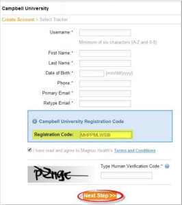 Next Step Magnus Signup