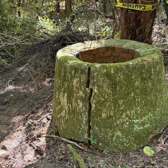 7/30/26 Exposed well is filled