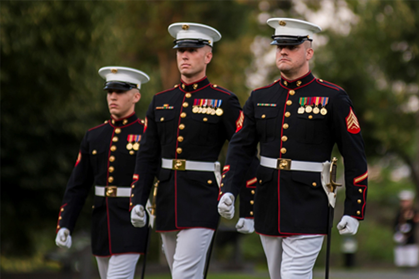image of military students