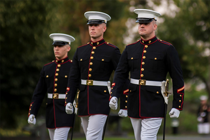 image of military students