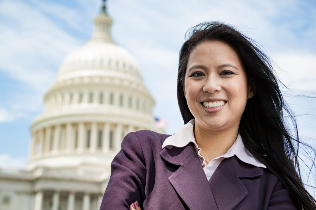 image of political employee