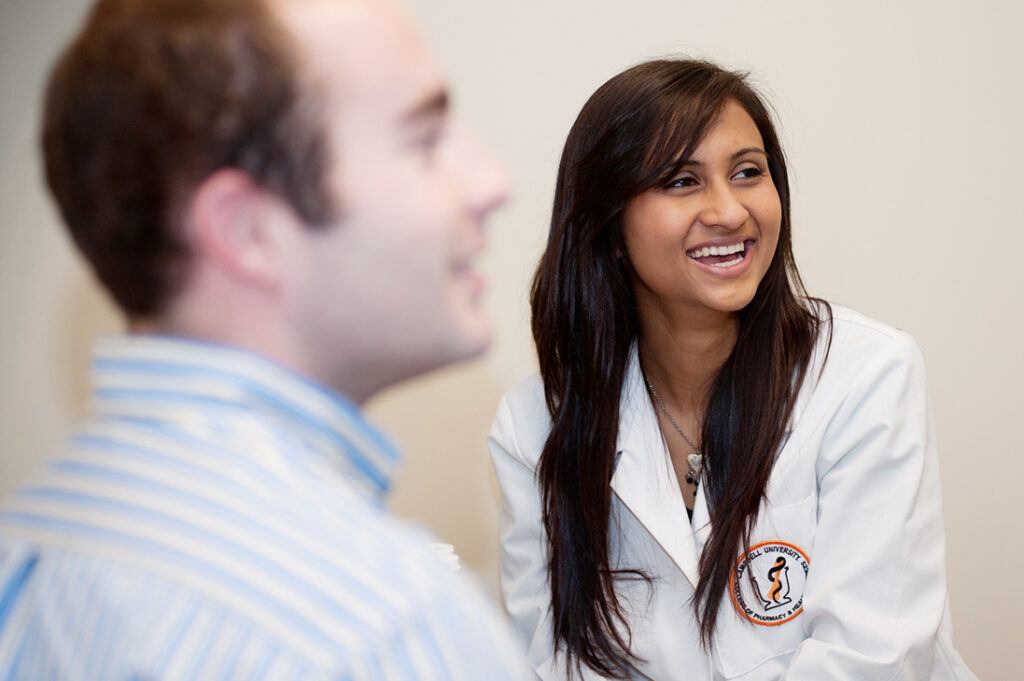 image of pharmacy student