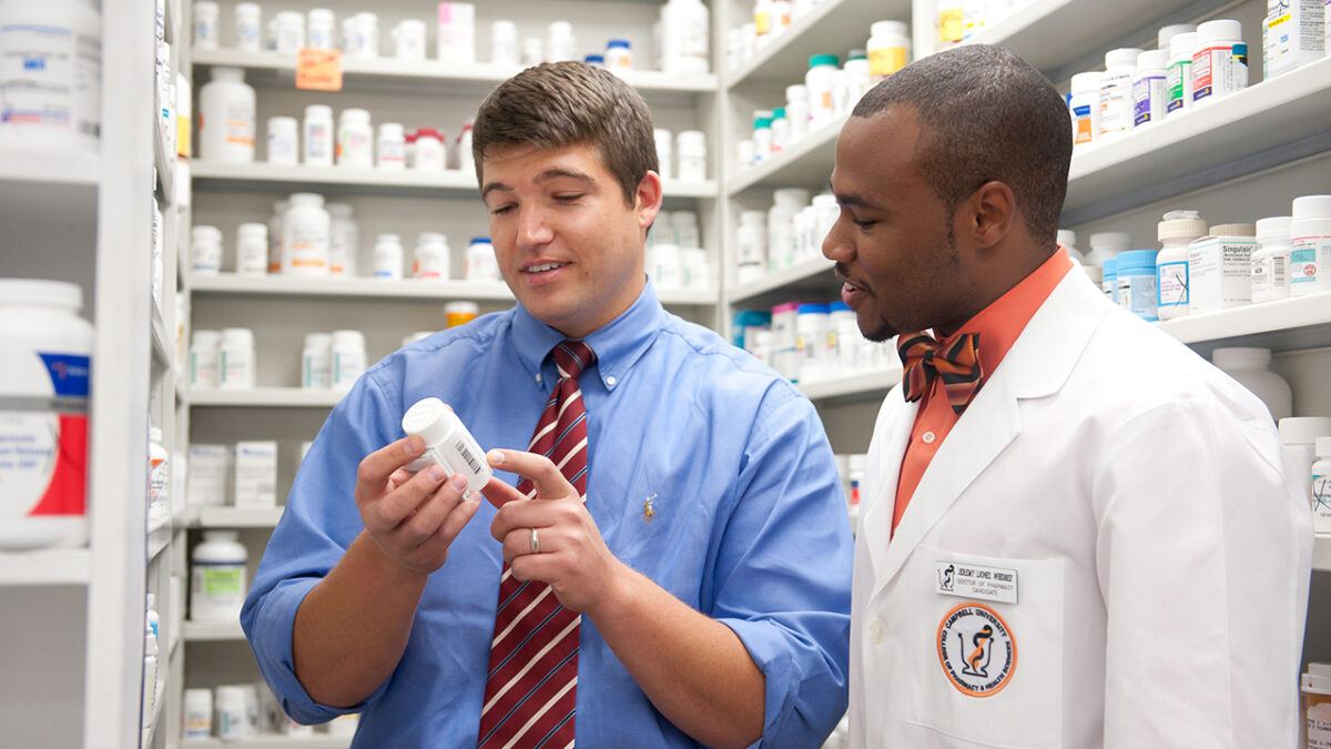 image of pharmacy student