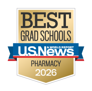 US news & World Report Logo Best Grad Schools Pharmacy 2026.