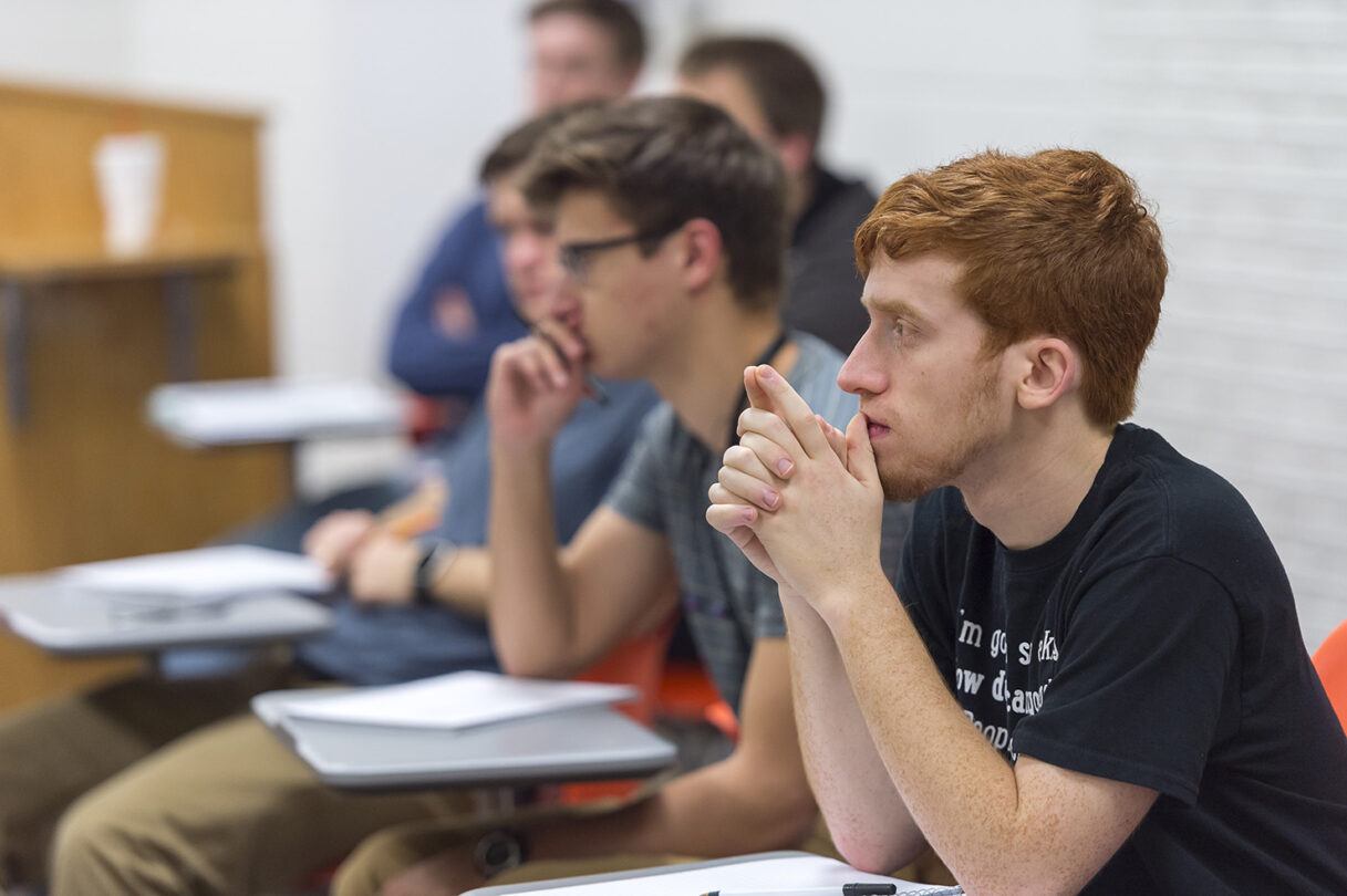 image of students in class