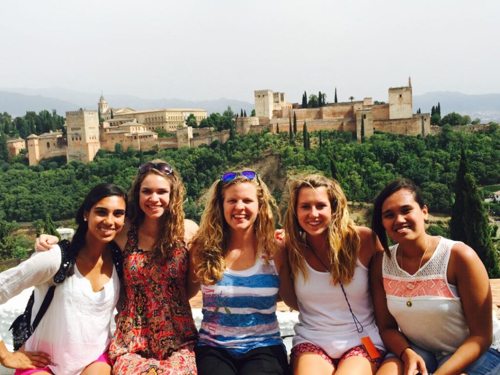 image of students in Spain for Study Abroad