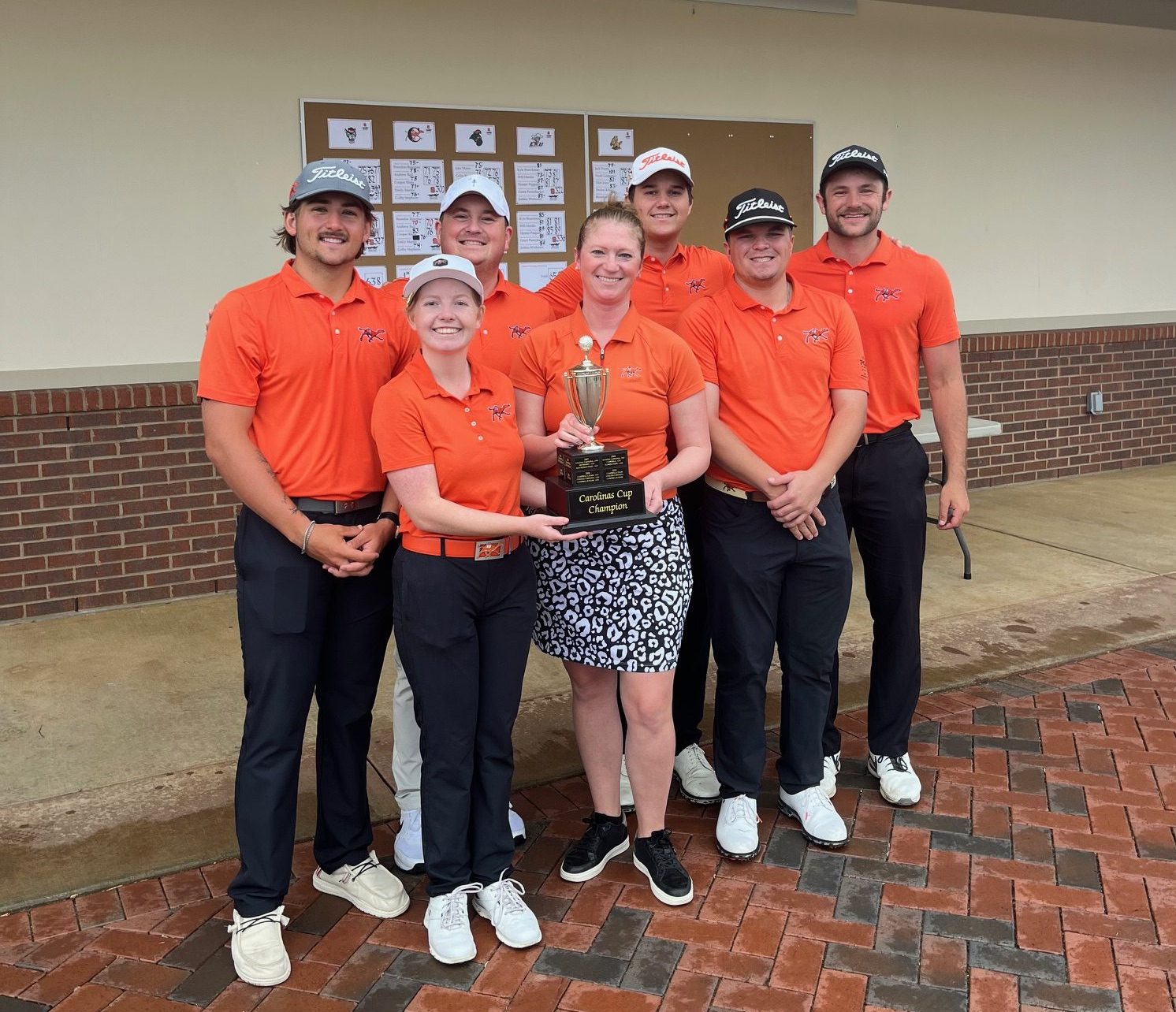 Carolinas Cup team with trophy