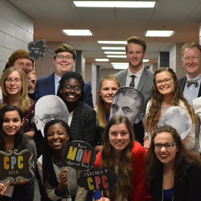 image of group of smiling colleagues