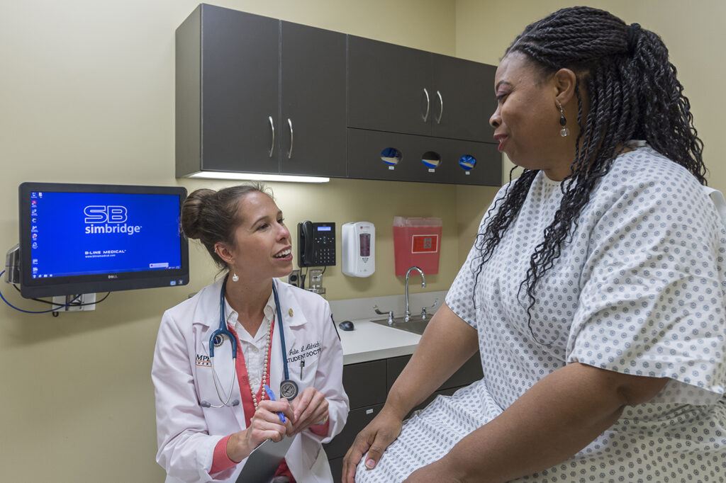 doctor and patient
