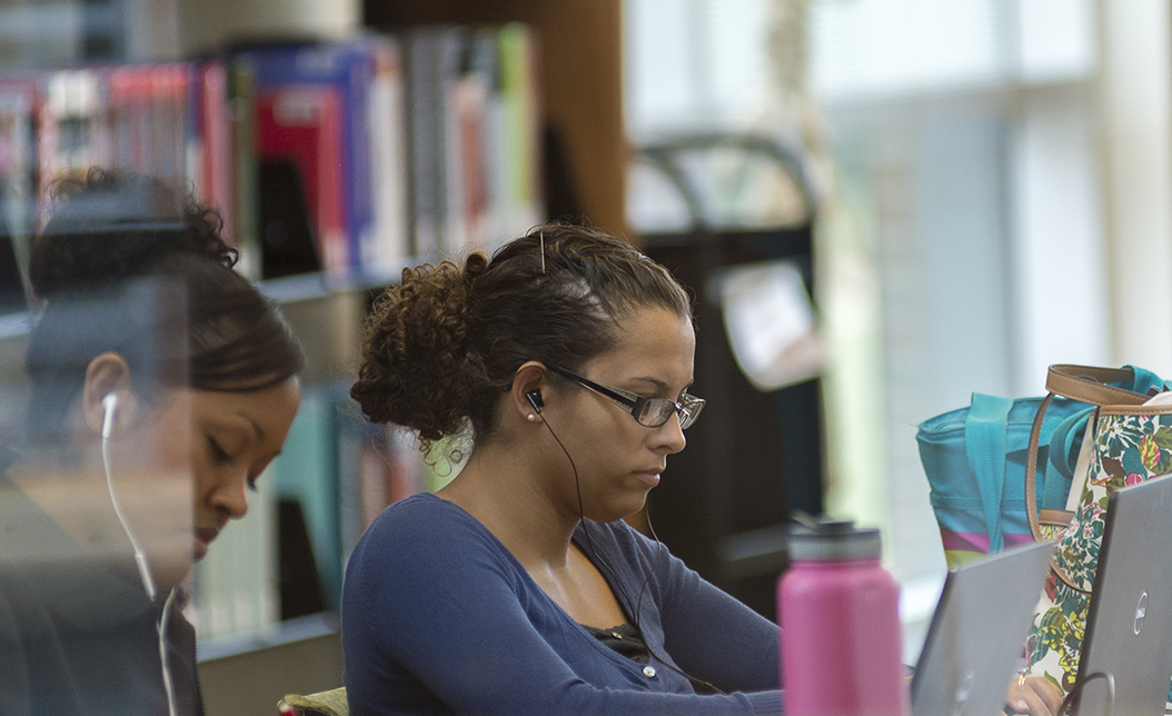 image of students in the library 2