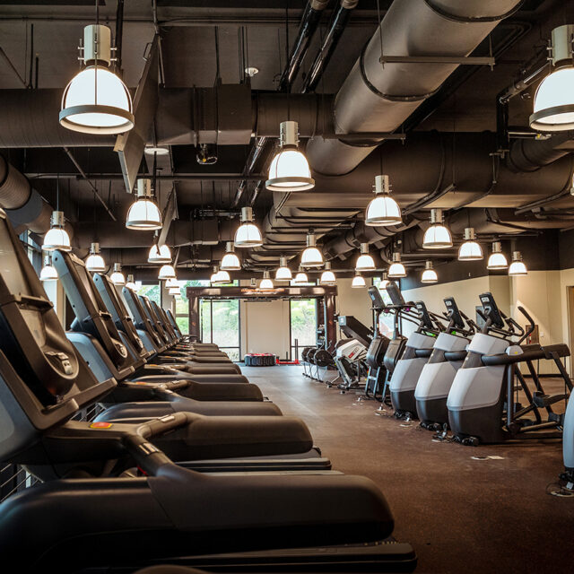 student union - fitness center cardio equipment