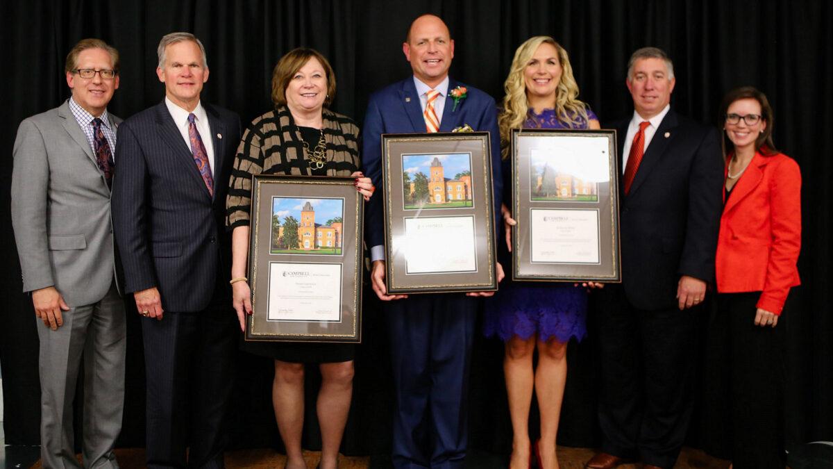Distinguished alumni award recipients