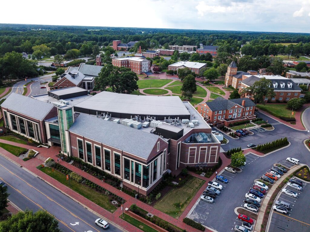 Aerial Campus Shot