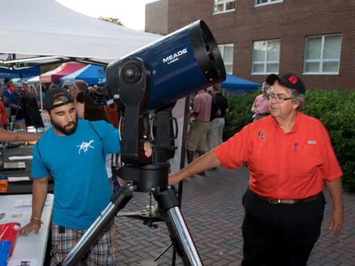 image of university telescopes