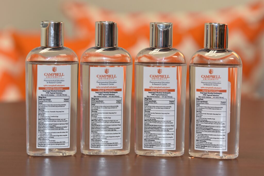 Research Center creates hand sanitizer to defend against COVID19