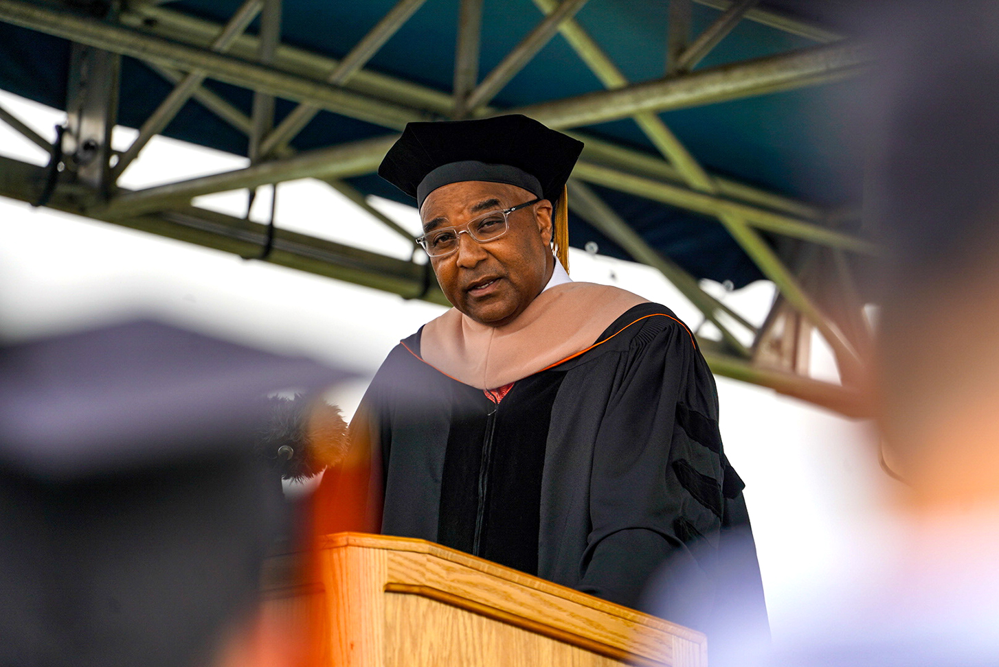 Commencement a 'full circle moment' for president Whitfield