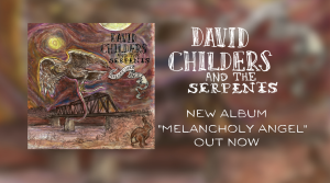 Photo of David Childers' album cover for "Melancholy Angel"