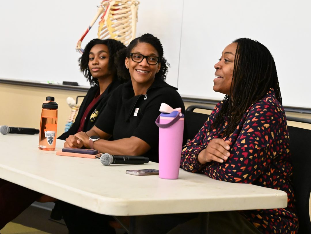 Three African American female panelists