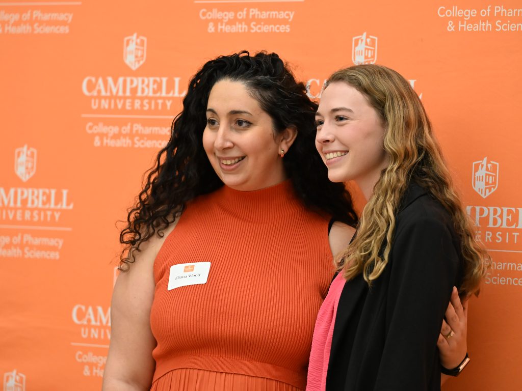 Scholarship donor and recipient