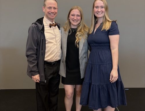 Dr. Agnello and student doctors