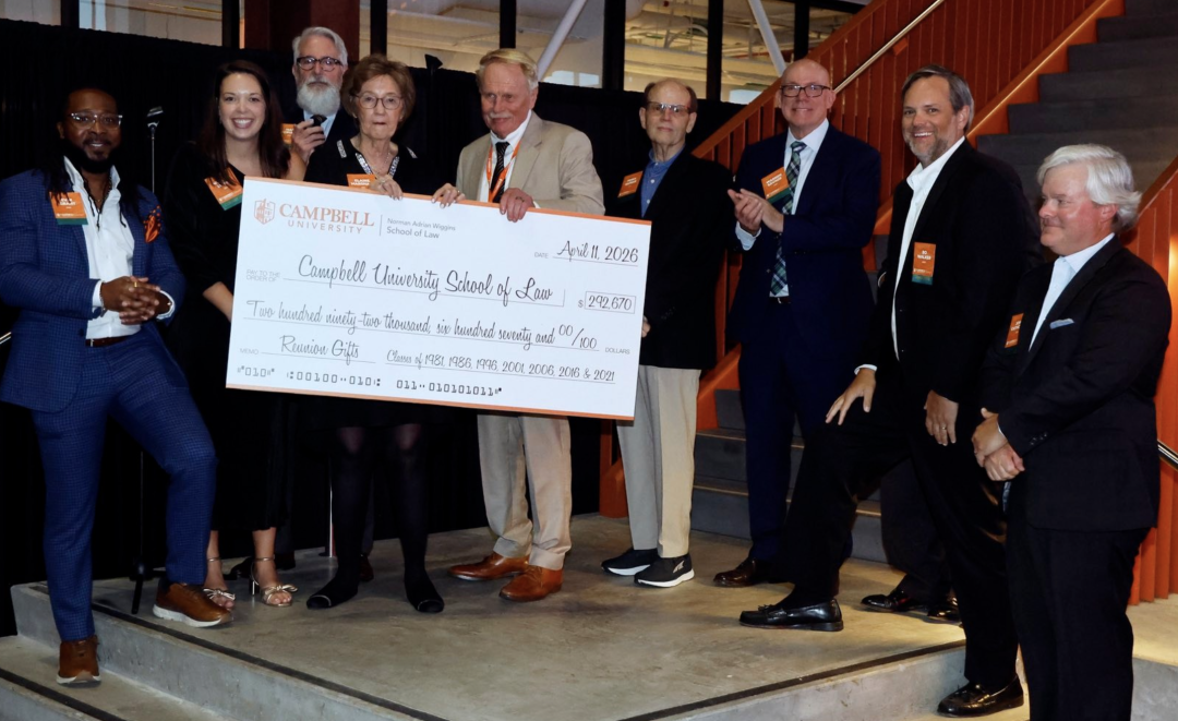Campbell Law Alumni Reunion raises nearly $300,000 – News | Campbell University