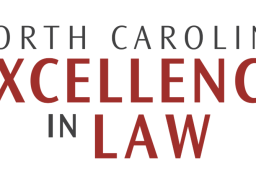 Logo that reads North Carolina Excellence in Law