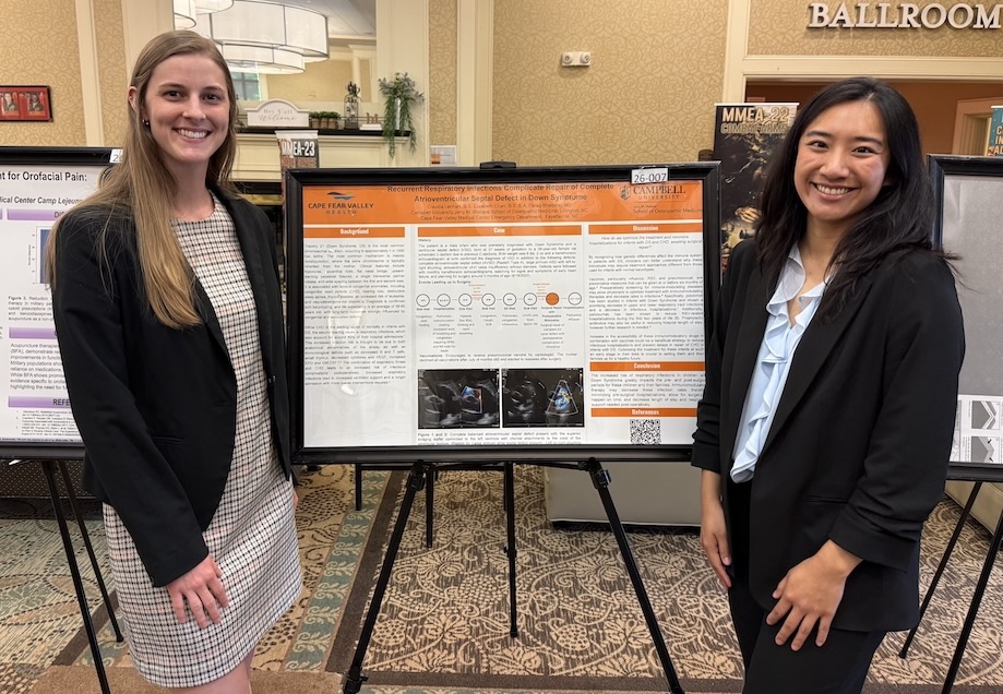 Photo of students during annual Navy research symposium.