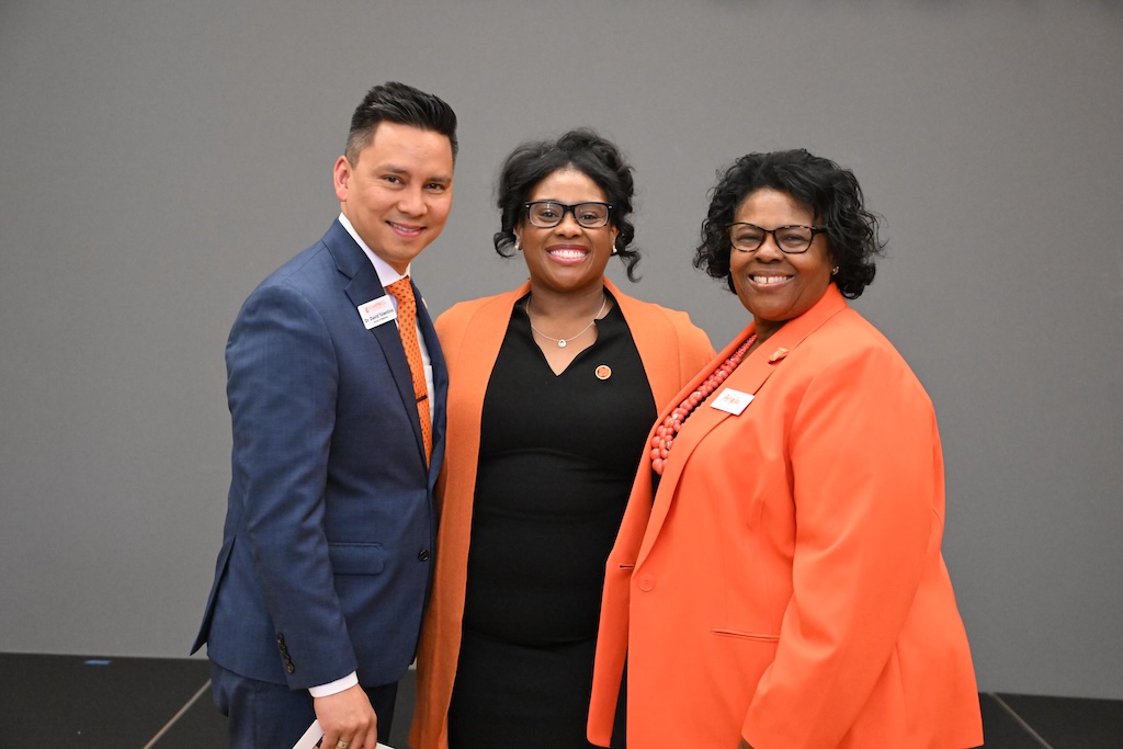 Photo of Dr. Tolentino, Asia-La 'Rae Walker and her mother