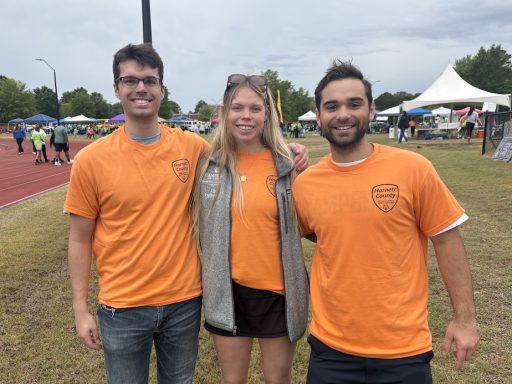CUSOM students Max Hill, Lily Holloway and Andrew Aldi