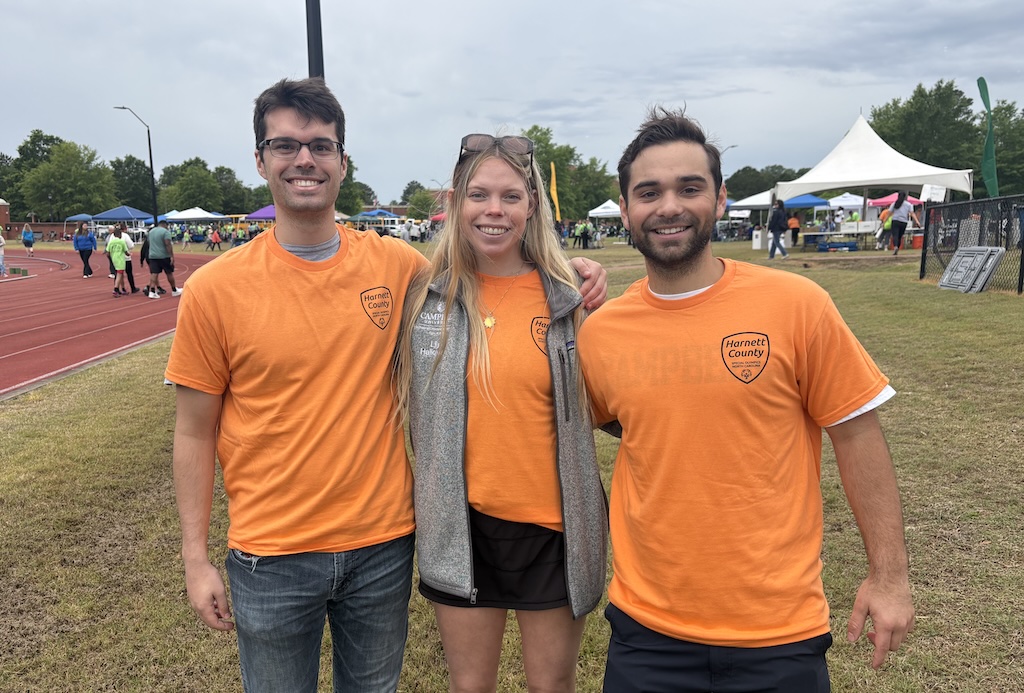 CUSOM students Max Hill, Lily Holloway and Andrew Aldi