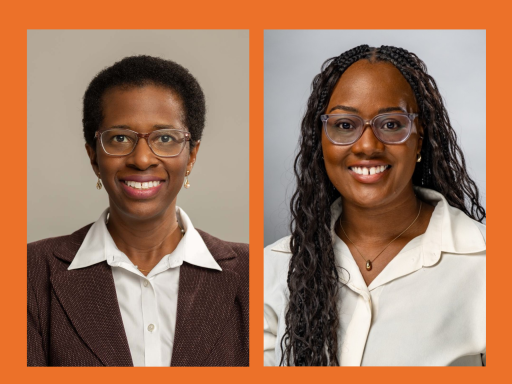 Photo of Campbell Law Professor Dionne Gonder-Stanley and Ashley Marshall