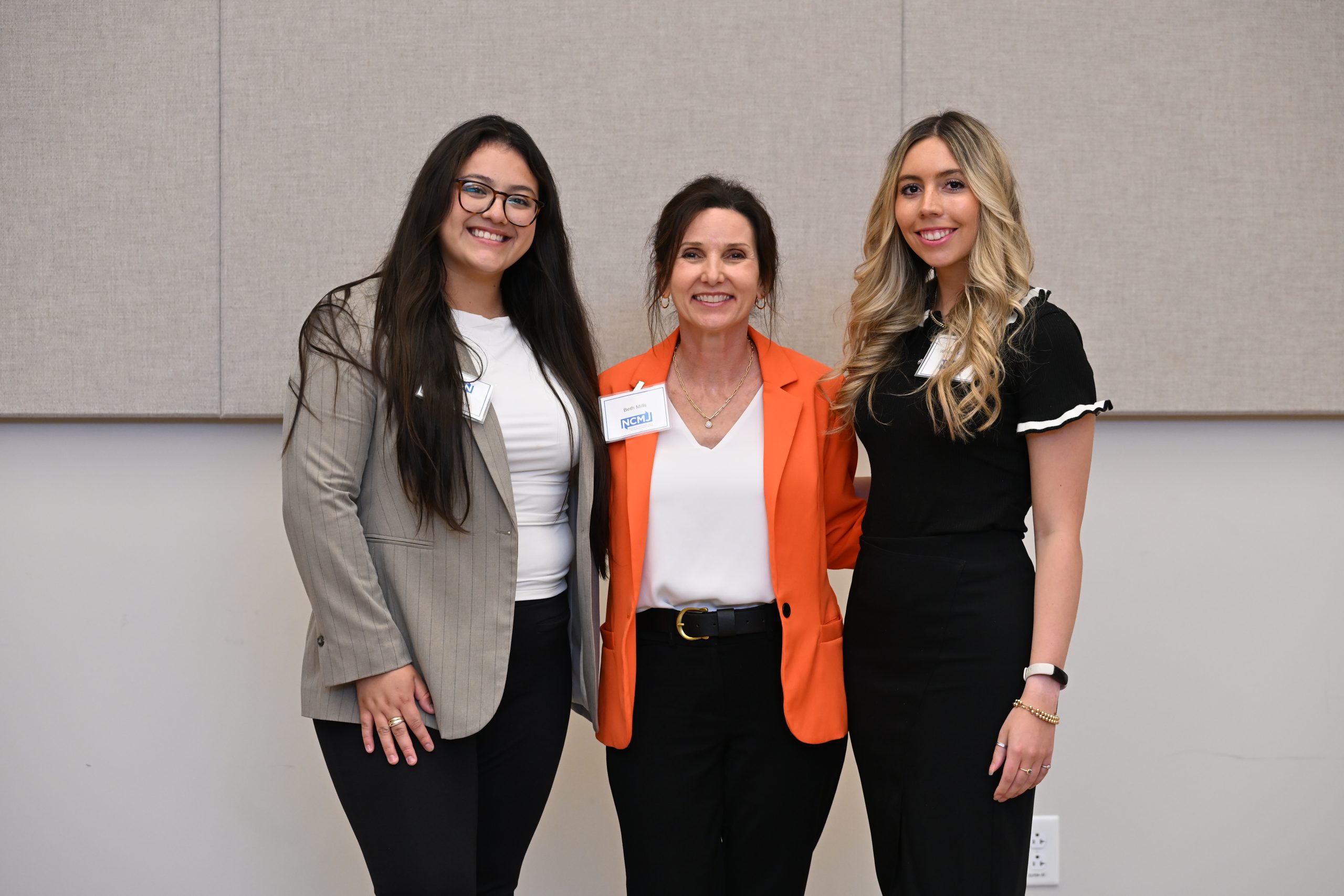Student interns flank our head of pharmacy