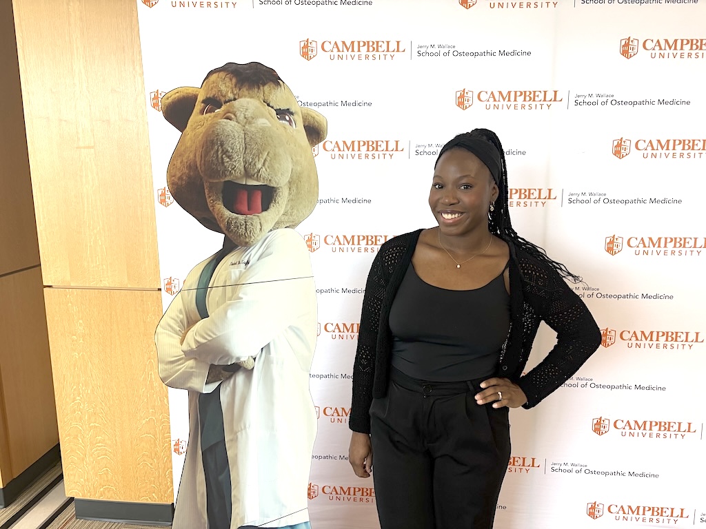 Student Dr. Khalia Solaita and Gaylord now