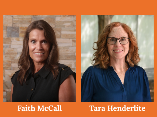 Photo of Faith McCall and Tara Henderlite
